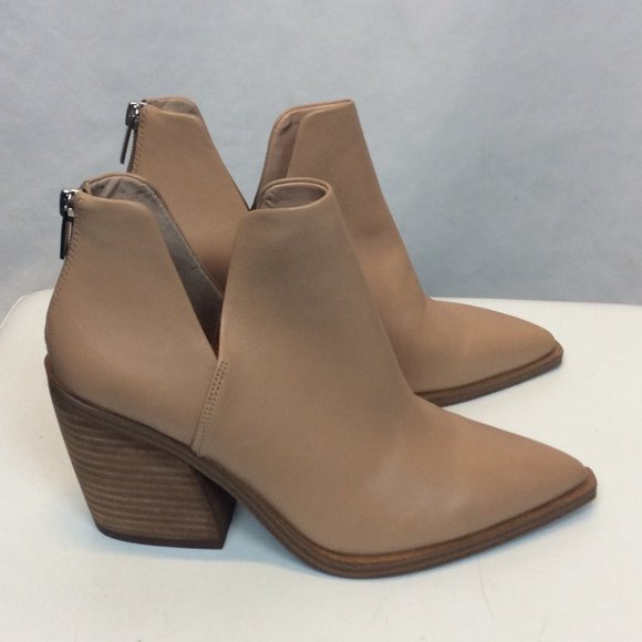 Vince Camuto Tan Leather Ankle Boots | 8M/38 1/2 - Picture 2 of 5